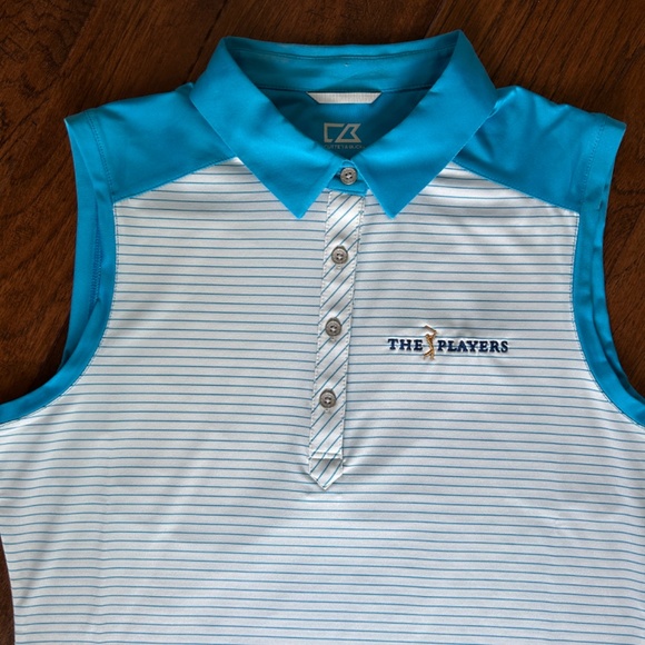 Cutter & Buck Tops - THE PLAYERS Golf Polo Ladies Sleeveless Cutter & Buck Small Tickets on Sale Now!